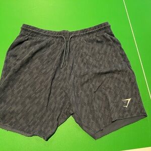 Gym shark navy blue shorts
